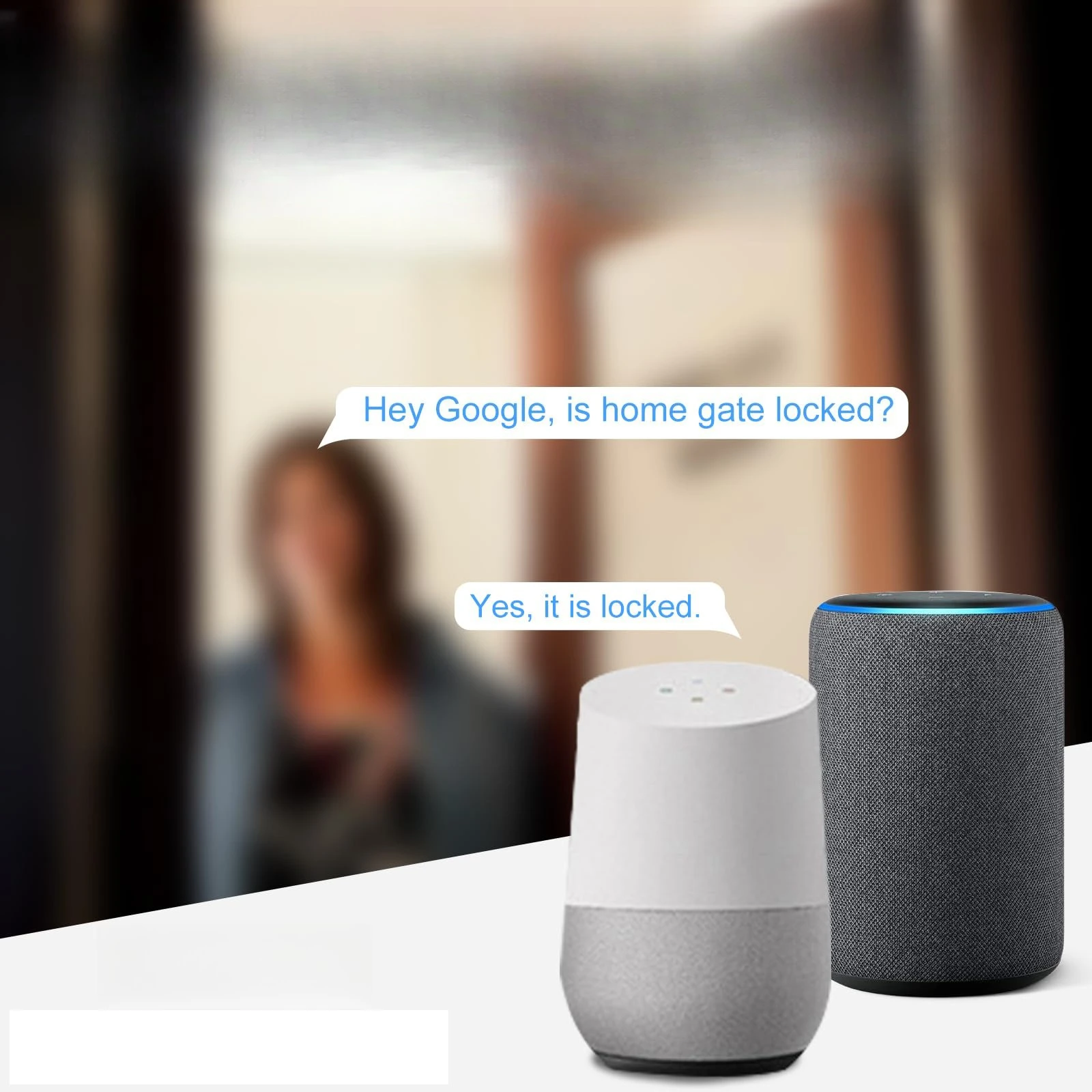Smart door magnetic sensor, door and window anti-theft sensor, intelligent linkage scene alarm