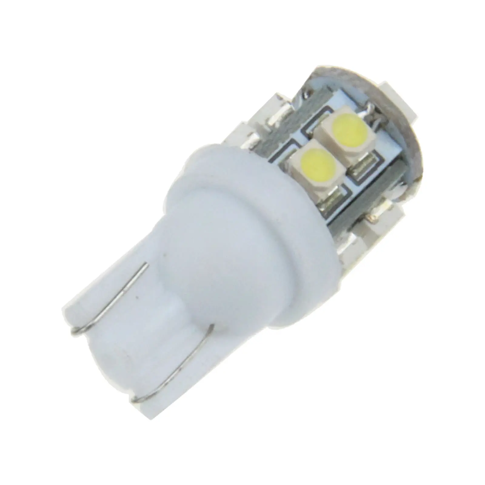 1x White Auto T10 W5W Interior (Map/Dome) Light 10 Emitters 3528 SMD LED 1252 2450 2652 A026