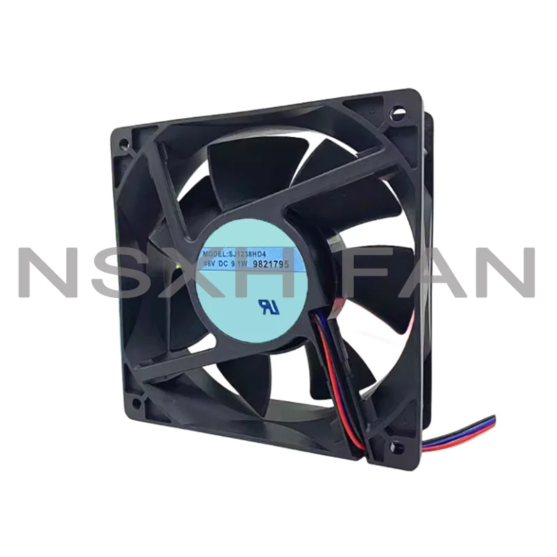 

NEW SJ1238HD4 DC48V 12038 Double Ball Bearing Axial Cooling Fan