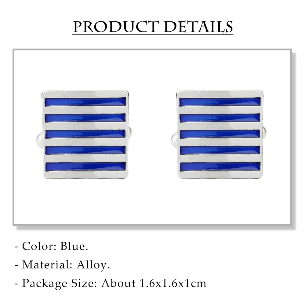 1 ペアストライプ合金カフスフレンチスタイルシャツスリーブファスナービジネスフォーマルウェアカフスボタンメンズレディース