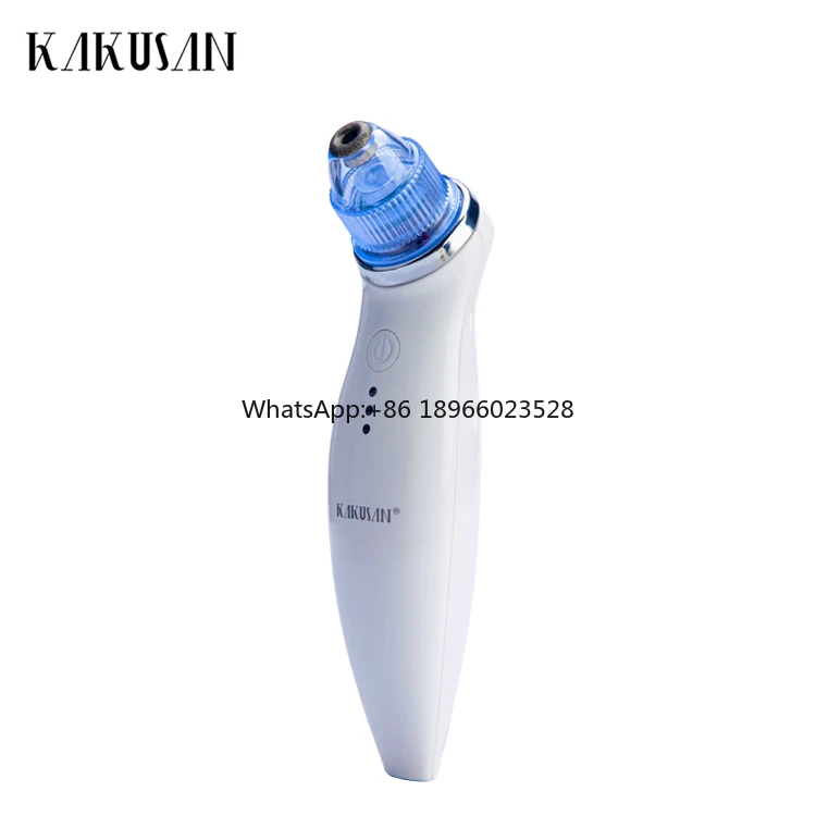 Blackhead Vacuum Remover with 4 Interchangeable Beauty Heads Face Pimple Sucker Pore CleanerComedone Acne Suction Extractor