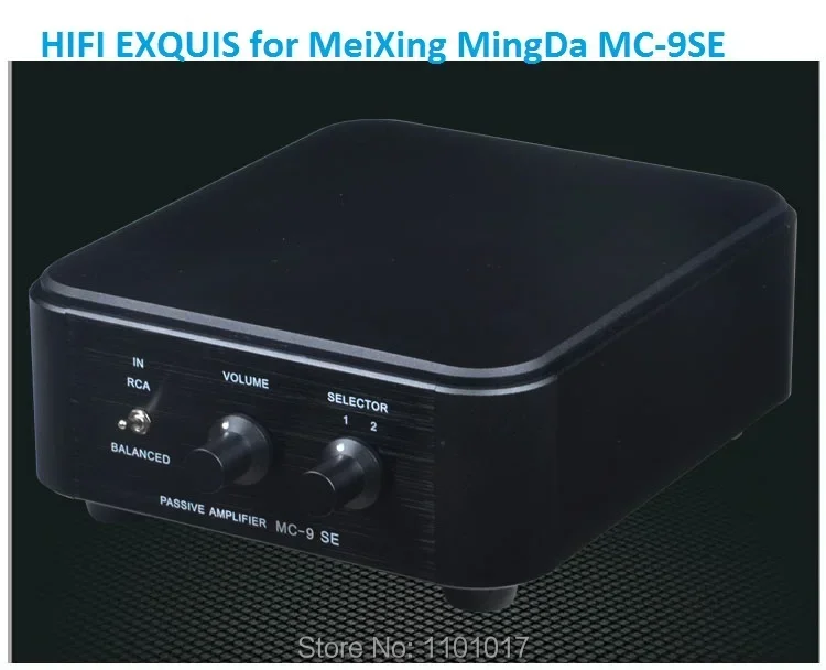 

MeiXing Mingda MC-9 SE Balanced Passive Preamp HIFI EXQUIS High-End UK Transformer No Voltage Input Preamplifier