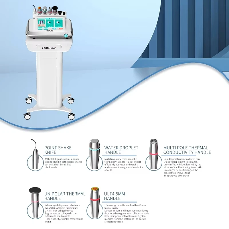 Korean multifunctional water drop lifting comprehensive instrument for deep cleansing, lifting, firming, anti-aging and fine lin