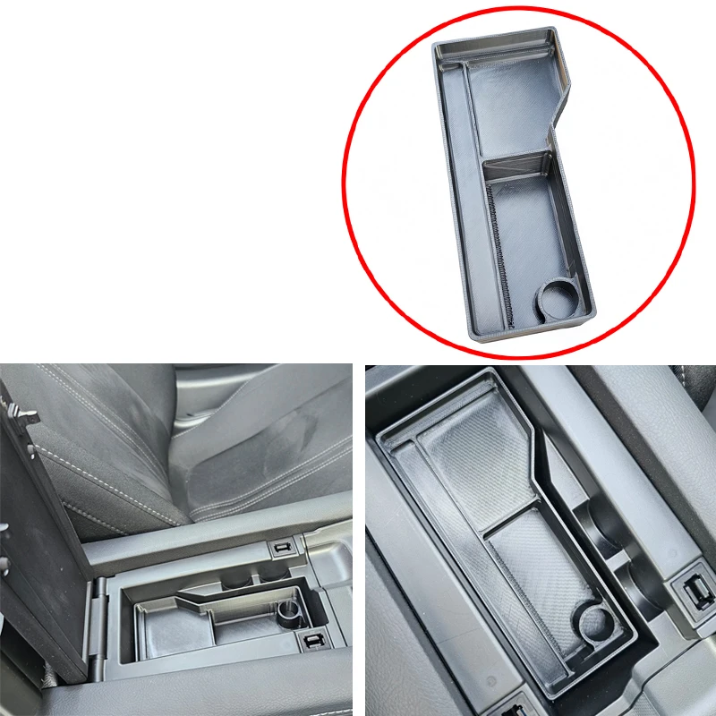 1PCS Car Armrest Storage Compartment Tray for Mazda MX-5 ND Miata ABS Console Divider Organizer Interior Modification Accessory