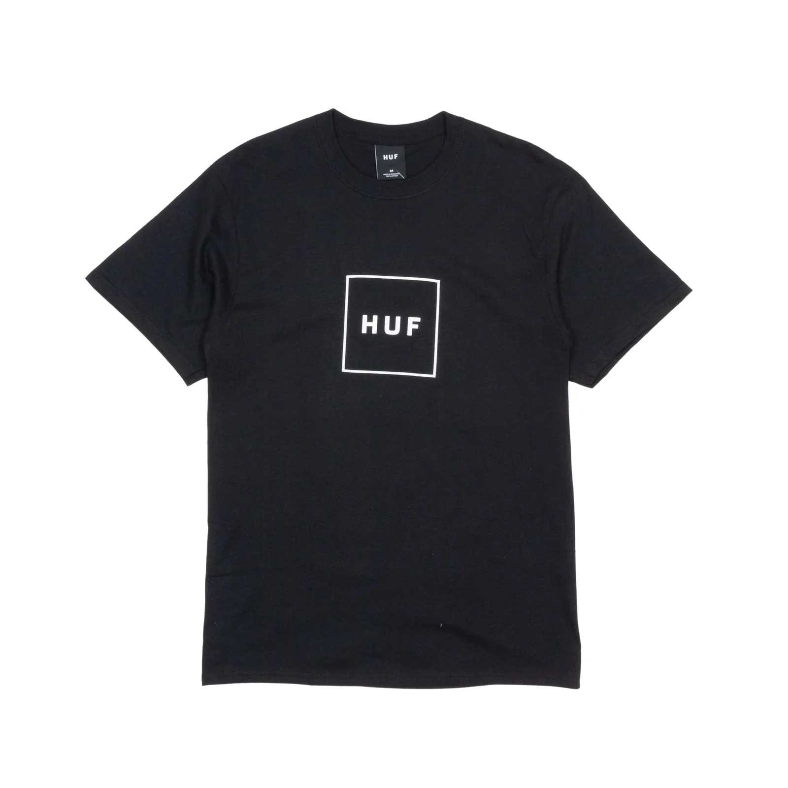 Huf Box Logo T-Shirt - Black