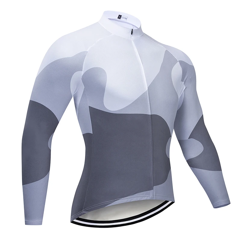 2024 Cycling Sweatshirt Men\'s Clothing Long Sleeve Top MTB Cycling Road Pants Cycling Bib Sun Protection Cycling Long Shirt