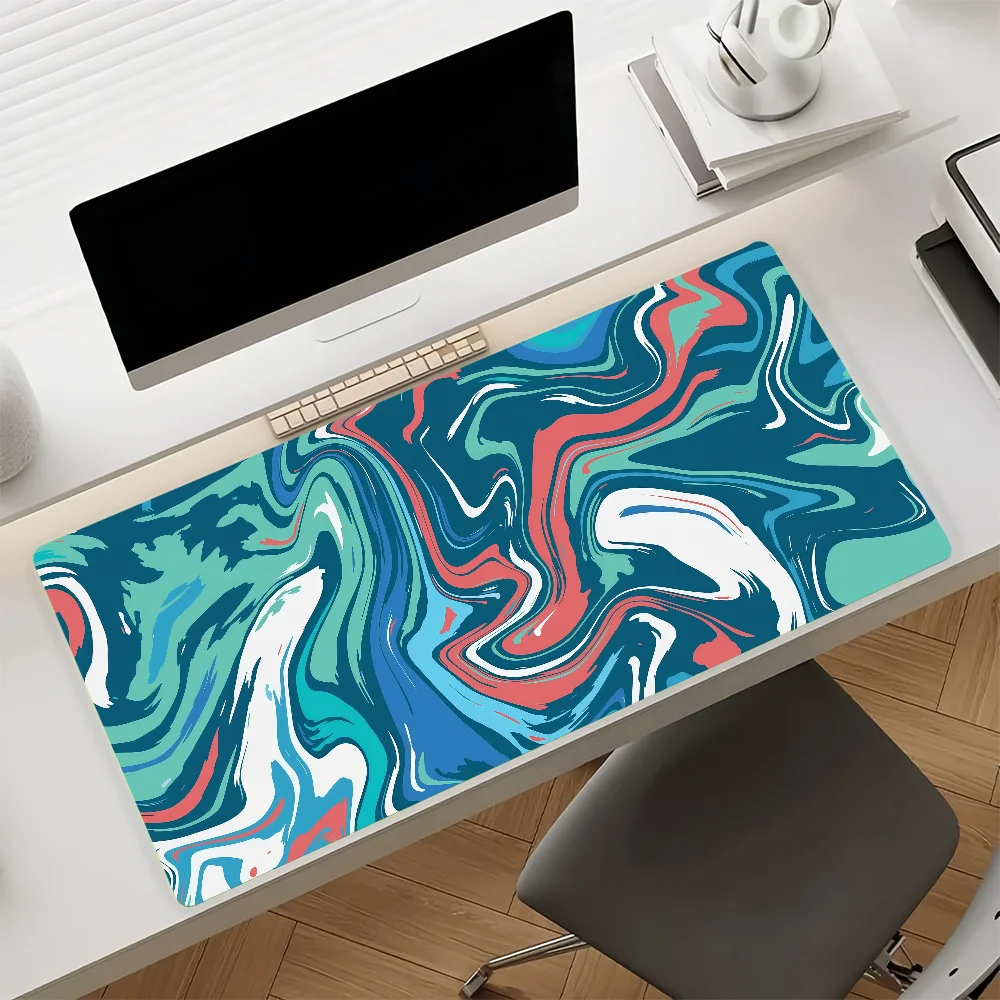 Strata Liquid Mouse Pad Anti Slip Rubber Edge Locked Thickened Laptop Gaming Desk Mat