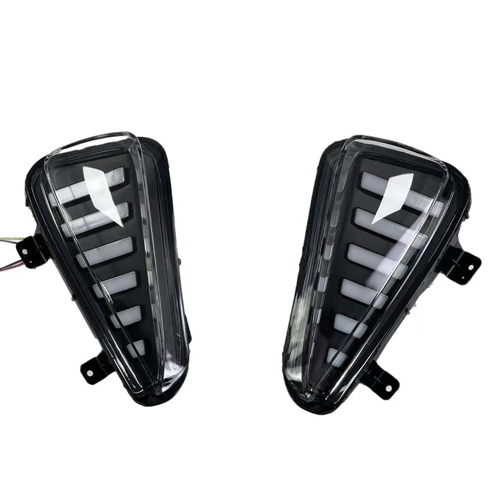 

1 пара 2 противотуманных фар переднего бампера, противотуманные фары дневного света DRL для Toyota Innova 2021