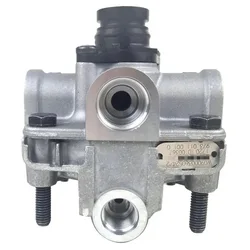 For CNHTC SINOTRUK SITRAK Relay Valve WG9000360524 Middle Rear Axle Brake Pipe Air Valve HOWO  T7H Truck Parts WABCO 9730110010