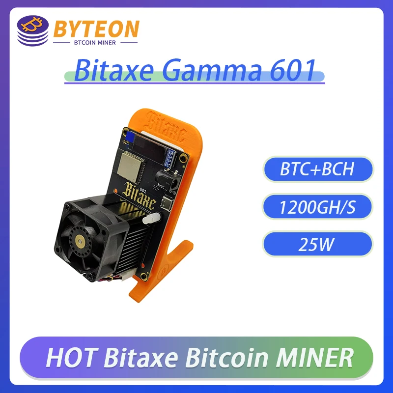 Bitaxe Gamma 601 1.2TH/S BM1370 From Antminer S21 Asic miner Bitcoin miner BTC Miner crypto miner better than lucky miner lv07