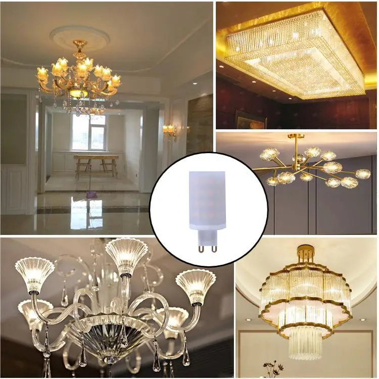 Tuya WiFi G9 Dimmable Smart Light G9 6W LED Lamp Bulb Intelligent Light Voice Control Works With Alexa Google Home Smart Home