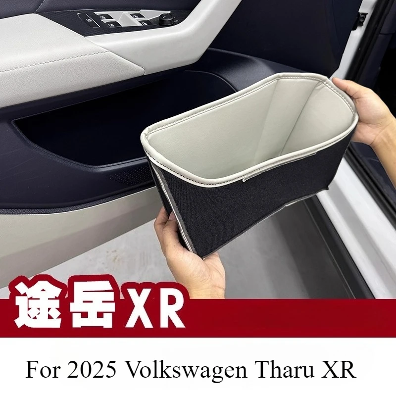 

Для Volkswagen Tharu XR 2025 года, дверной карманный органайзер-кожаная сумка для хранения, противоскользящая вставка дверной панели, аксессуары для салона автомобиля
