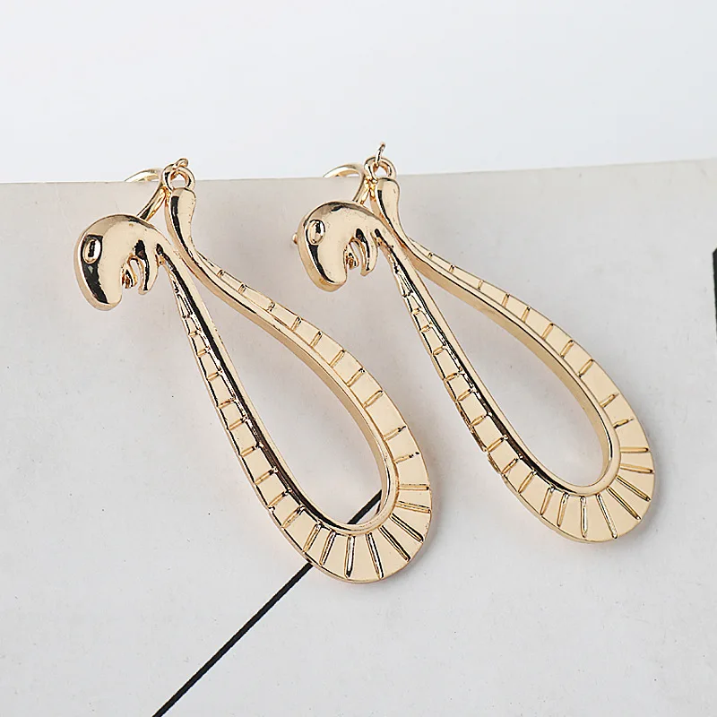 Anime ONE PIECE Earrings Boa Hancock Ear Studs Clips Pendants Cosplay Accessories Figure Gifts image 5