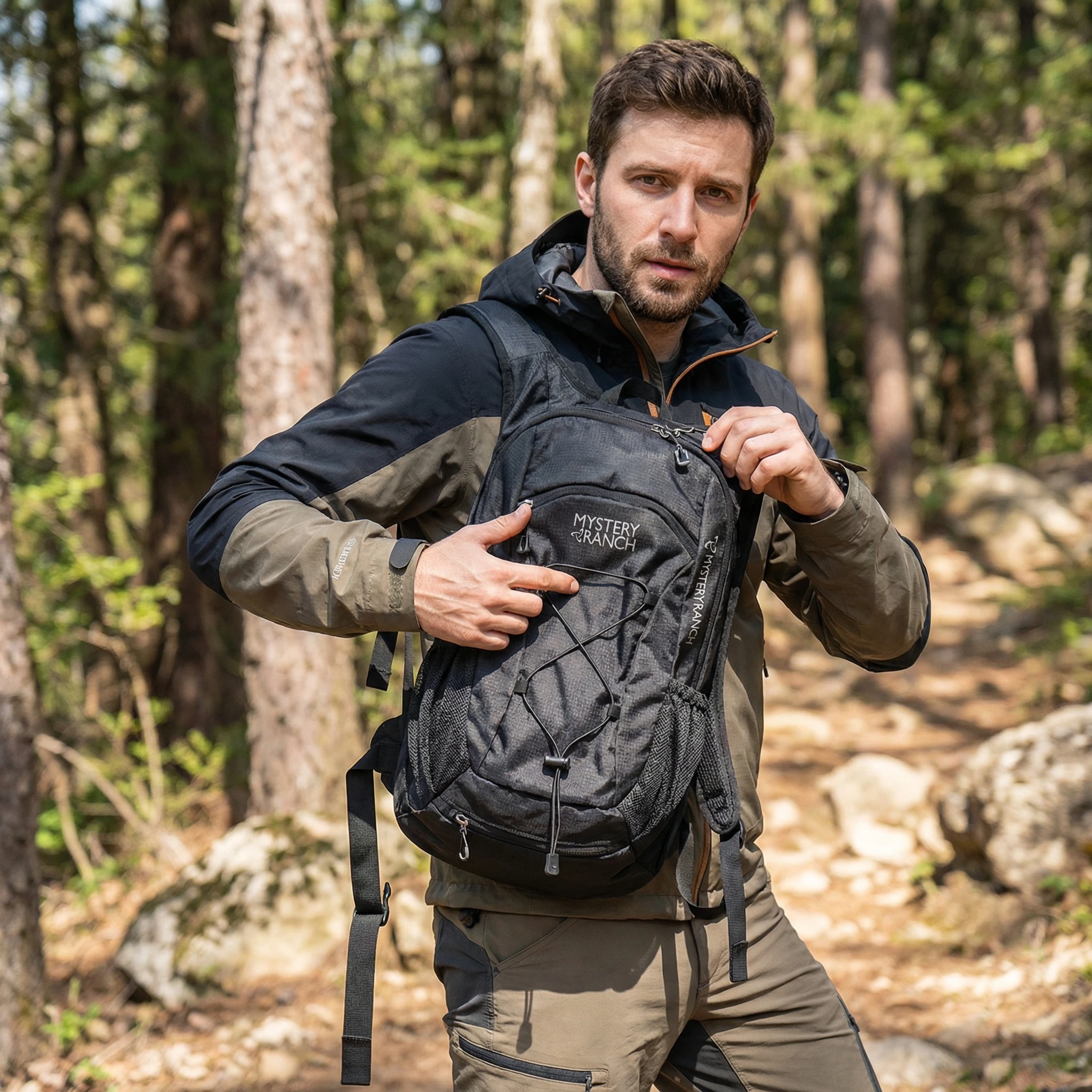 MYSTERY RANCH Taktischer Outdoor-Bergsteiger-Reiserucksack 20L – Detail 4