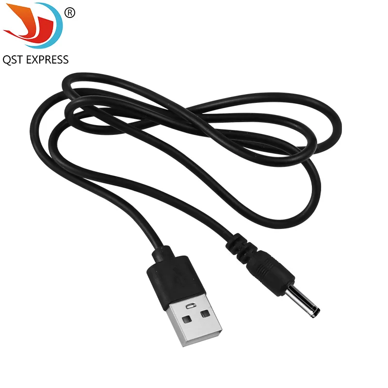 USB To DC3.5x1.35mm Round Hole Small Speaker Charging Cable 5v Power Cord 3.5 Charging Cable