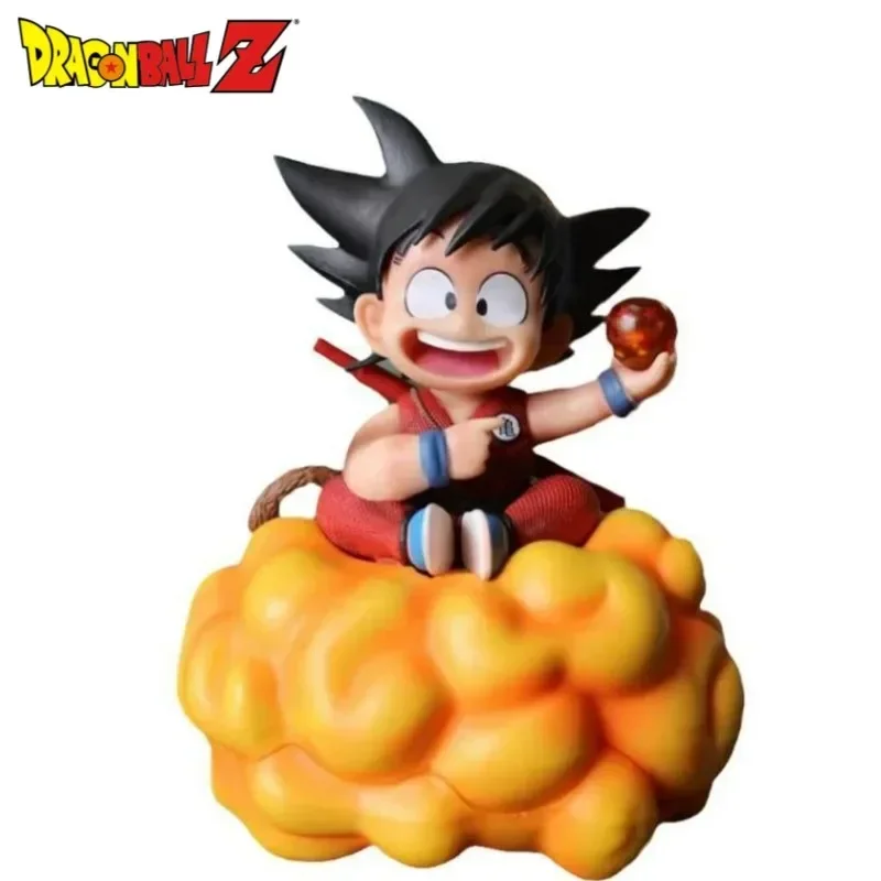 

Bandai Dragon Ball Z Anime Figure Somersault Cloud Goku Dolls Hand Models Animation Peripherals Office Decor Holiday Gifts