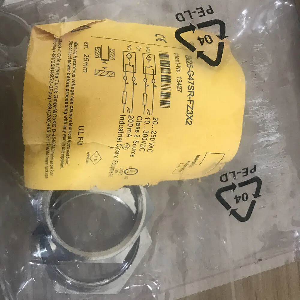 BI25-G47SR-FZ3X2-B1131 Embeddable Inductive Prox Sensor for EUC-TURCK 1333198