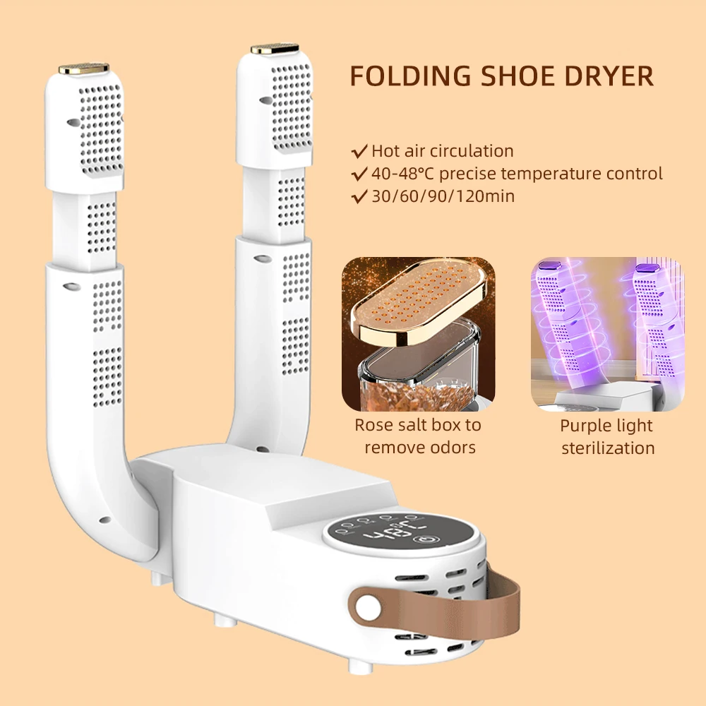 Electric Shoe Dryer Hot Air Quick Drying Footwear Dryer Boot Dryer Sneakers Dryer Slippers Dryer Household Shoe Socks Warmer