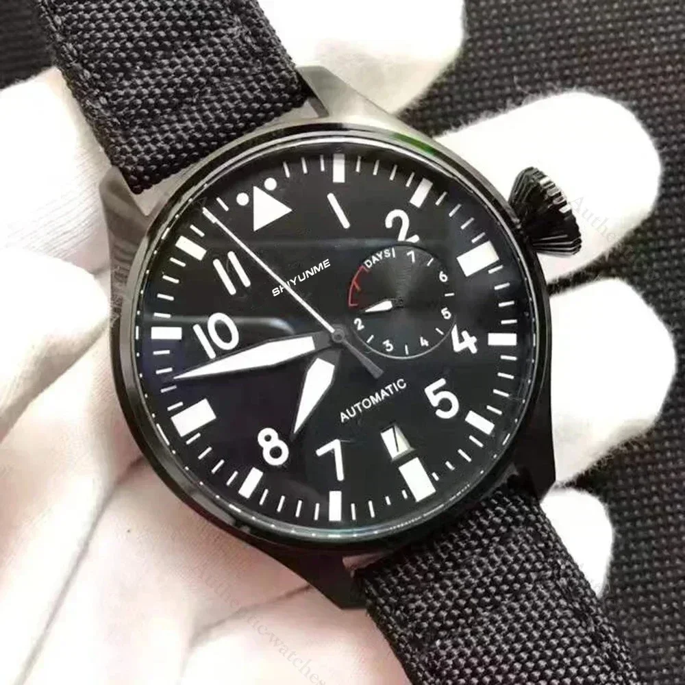 A333 Store Pilot Автоматические механические мужские часы с ремешком из нержавеющей стали Водонепроницаемые полнофункциональные мировое время