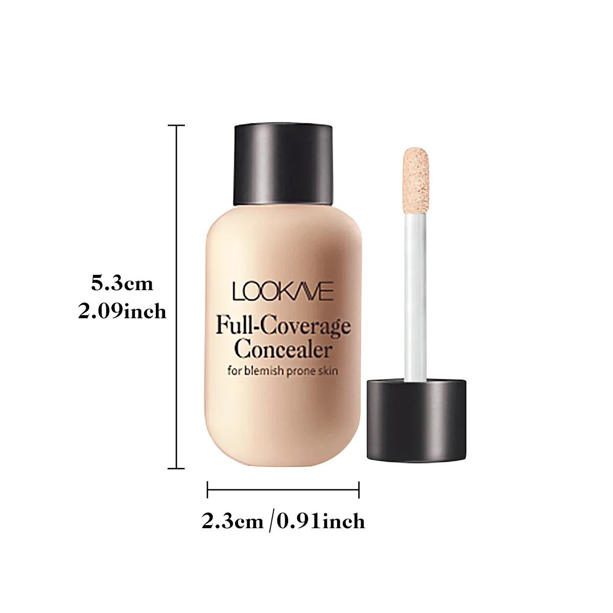 3 Kleur Waterdichte Vloeibare Foundation Concealer Make-Up Bb Cream Langdurige Volledige Dekking Acne Markeert Natuurlijke Vrouwen Gezicht Cosmetisch