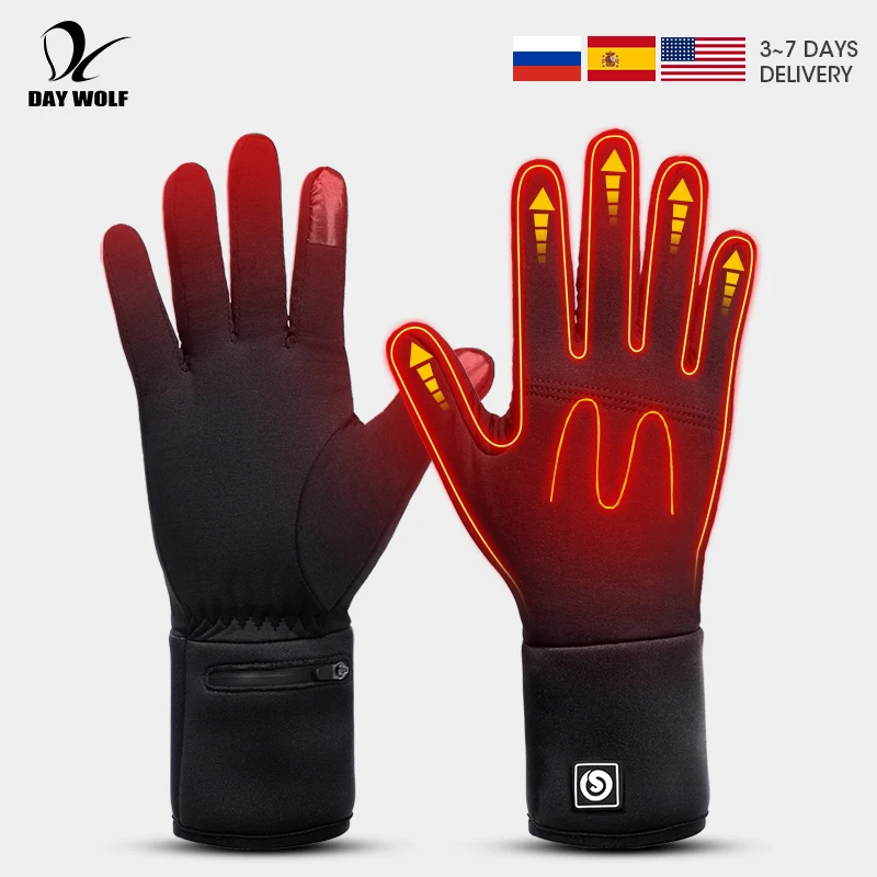 

Liner Heated Gloves Winter Warm Skiing Gloves Outdoor Sports Riding Skiing Fishing Hunting