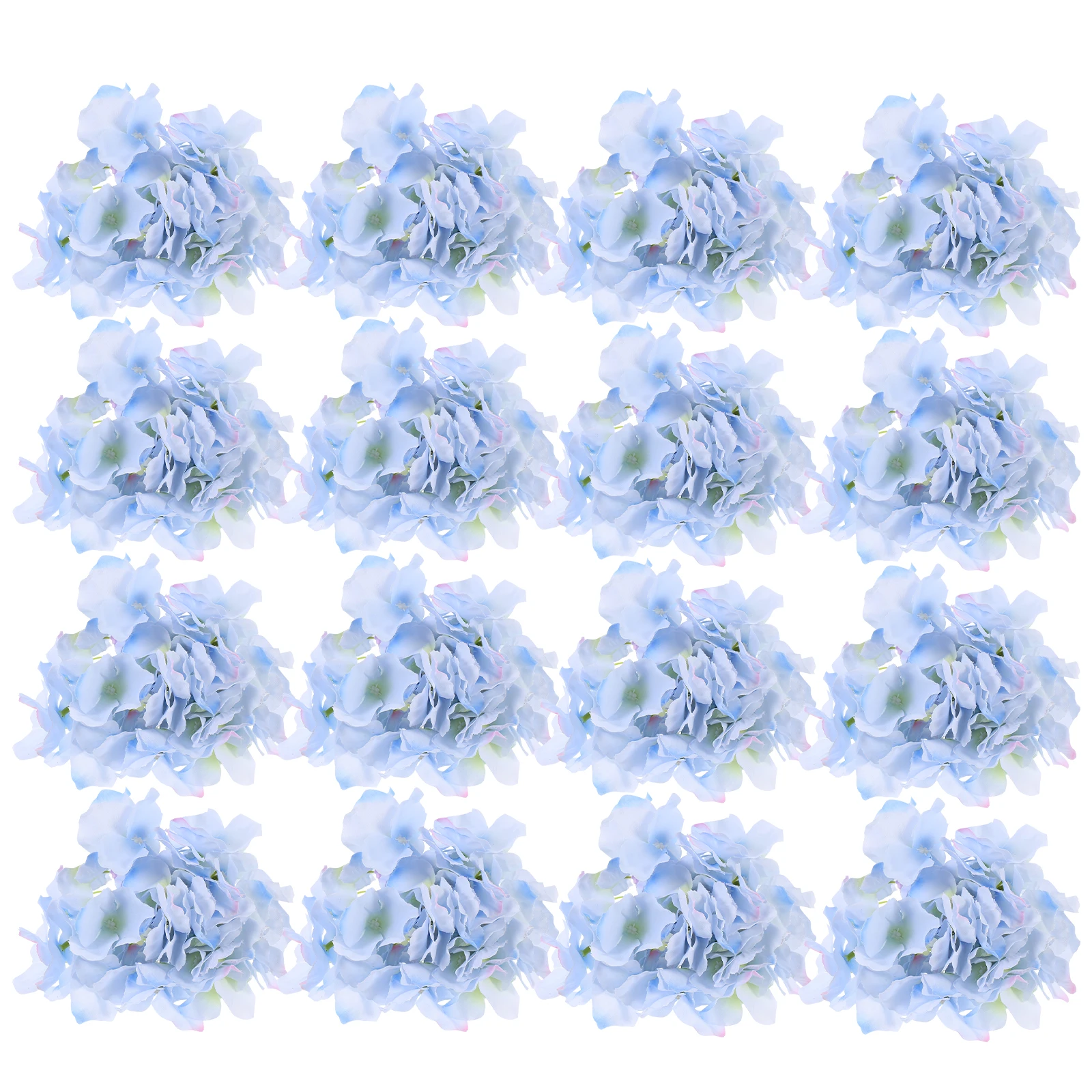 

18 pcs Artificial Wedding Artificial Hydrangea Silk Flower Home Office Decor Faux Silk Cloth Flower Wedding Long Lasting