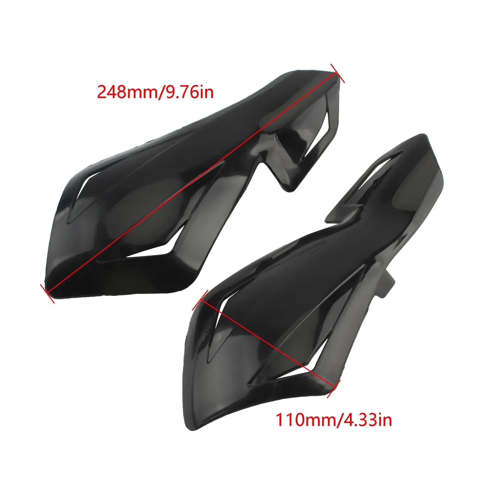 7/8" 22mm Motorcycle Handlebar Hand Guard Deflector for Kawasaki Honda Yamaha 125 250