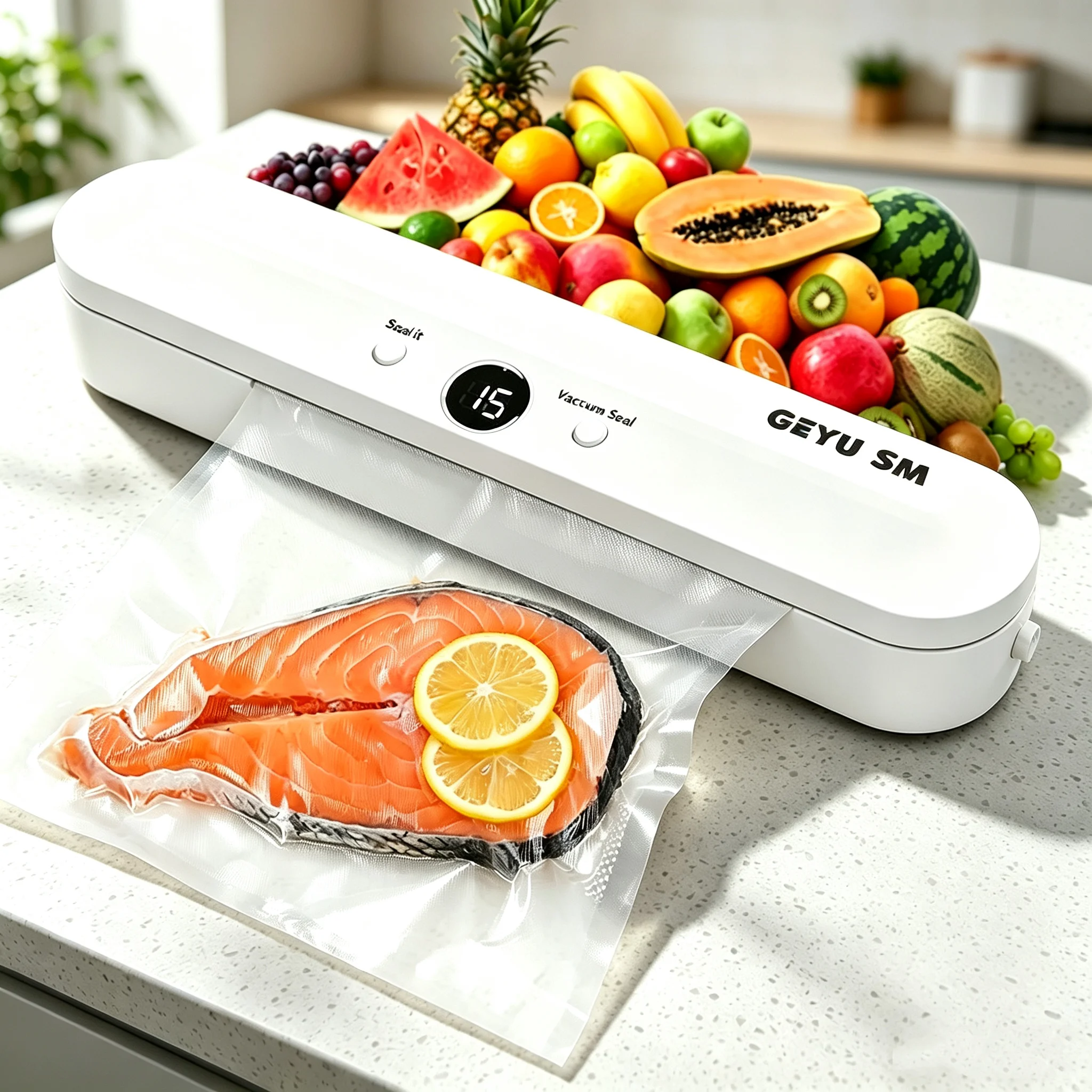 Food digital timed vacuum sealing machine - an automatic sealing machine with precision control, food preservation and preservation functions