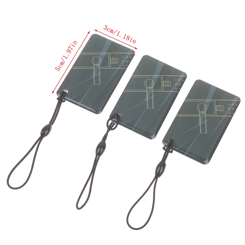 10/20Pcs 13.56MHz Rewritable S50 1K NFC RFID Card UID Writable Changeable Tags Badge Keyfobs Keychain Key Token For Cloner