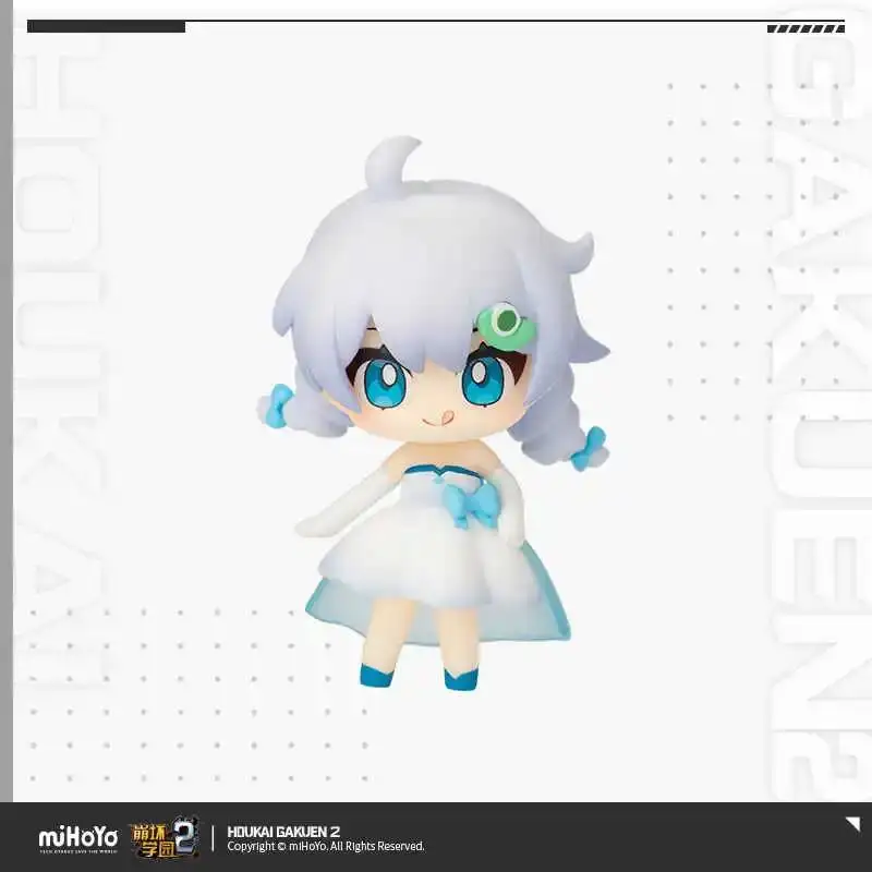 

Honkai Acg Impact 2 Action Model Kiana Kaslana Q-Version Figures EX CASHAPON Ornament Official Genuine Original