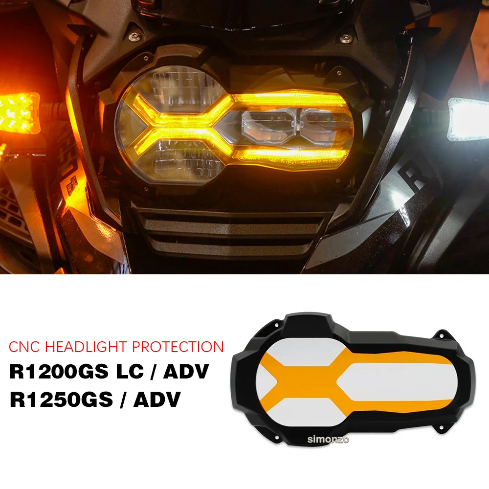 R1250GS Adventure Accessories Headlight Protection R1200GS Lampshade CNC Aluminum for BMW R 1250 GS LC Adventure GS1250 Parts