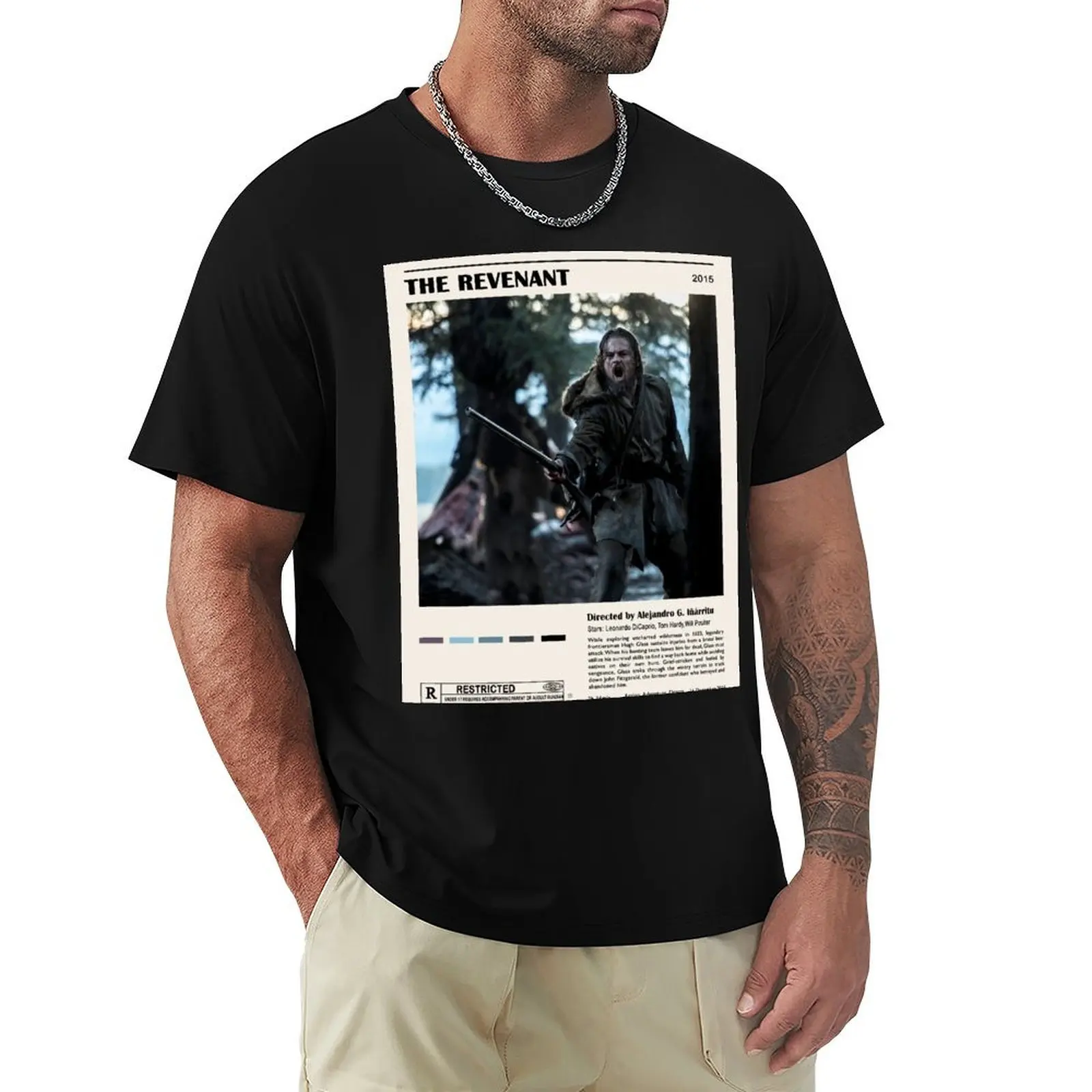 

Movie Poster T-Shirt Durable Work Wear T-Shirt