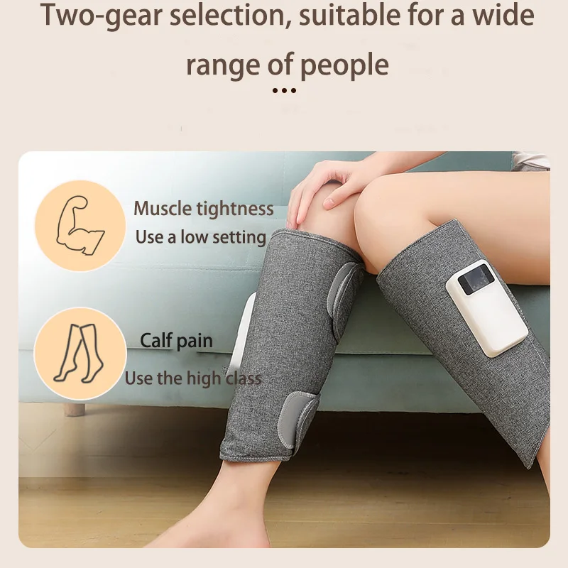 Airbag Calf Massager - Multi-Function Wireless Calf Hot Compress - Air Pressure Electric Leg Meter - Air Wave Leg Massager