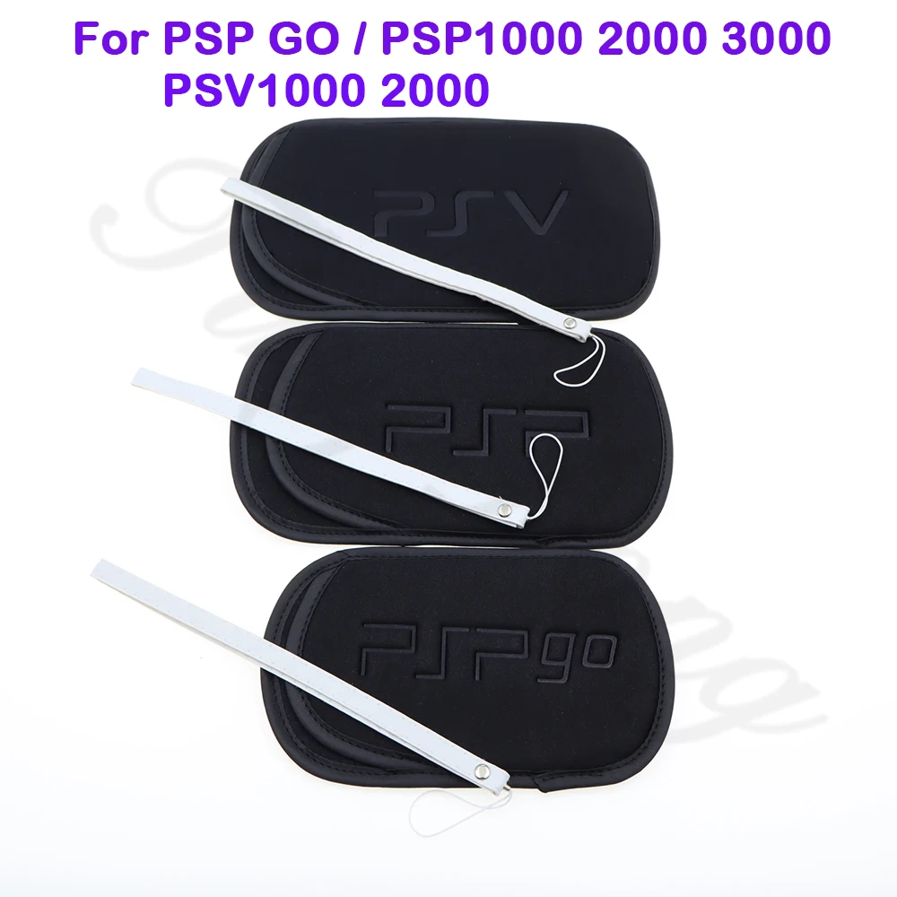 1/5PCS Shockproof dustproof protecting Storage Soft Sponge Bag For PSPGO PSP1000 2000 3000 For PSVita PSV 1000 2000 game console