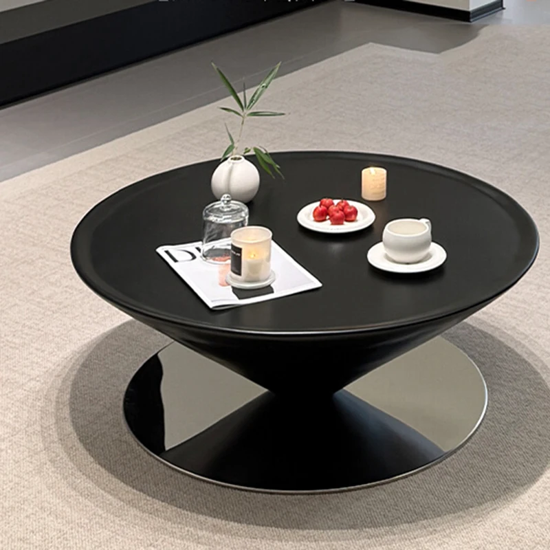 

French Mirror End Tables Luxury Modern Minimalist Unique End Tables Design White Mesas De Centro Para Sala Home Furniture