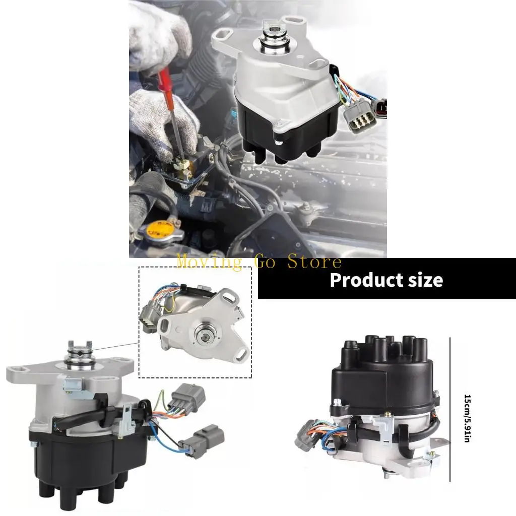 

B5XD Automotive Accessories for B16A2 B17A1 B18C1 OBD1 1.6L L4 Distributor Assembly 30100P72006 Replacement Distributor