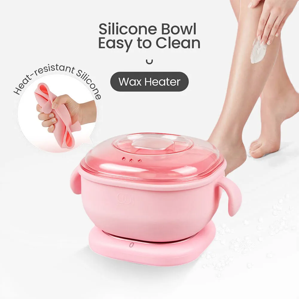 Wax Hair Removal Set Silicone Wax Heater Machine