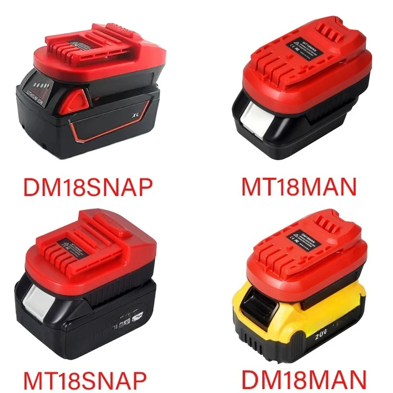 

For DEWALT Battery To Snap-On 18V Power Tool Adapter MT18SNAP DM18SNAP For CTC720 CT7850 CTB7185 CTB8187 CDR7850H