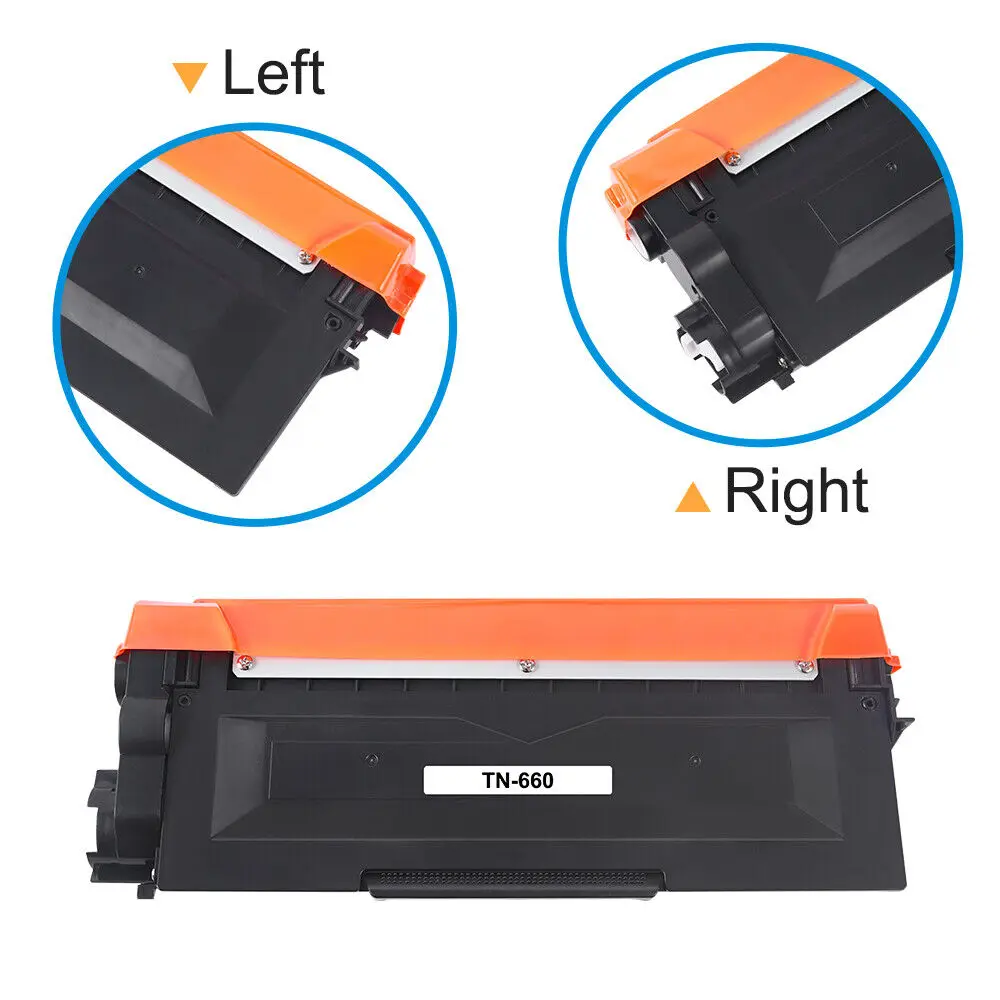 Cartouche de Toner 2PK TN660, Compatible avec Brother TN-660, HL-L2340DW, HL-L2380DW