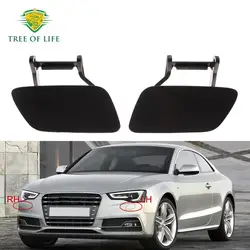 Front Bumper Headlight Headlamp Washer Nozzle Cover Cap Jet Spray For Audi A5 S5 2012 2013 2014 2015 2016 8T0 955 275B