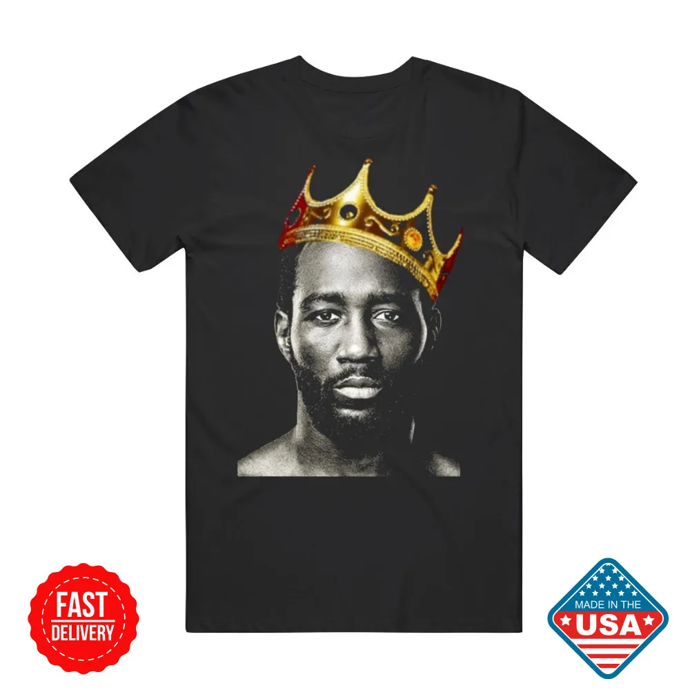 

РАСПРОДАЖА Футболка в стиле Terence Bud Crawford Undisputed King Crown, полный размер S-5XL