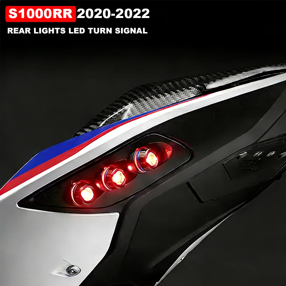 

For BMW S1000RR S1000 RR S 1000 RR 2022- Rear Lights Motorcycle In-Tail LED Integrated Tail Light s1000rr LED Turn Signal