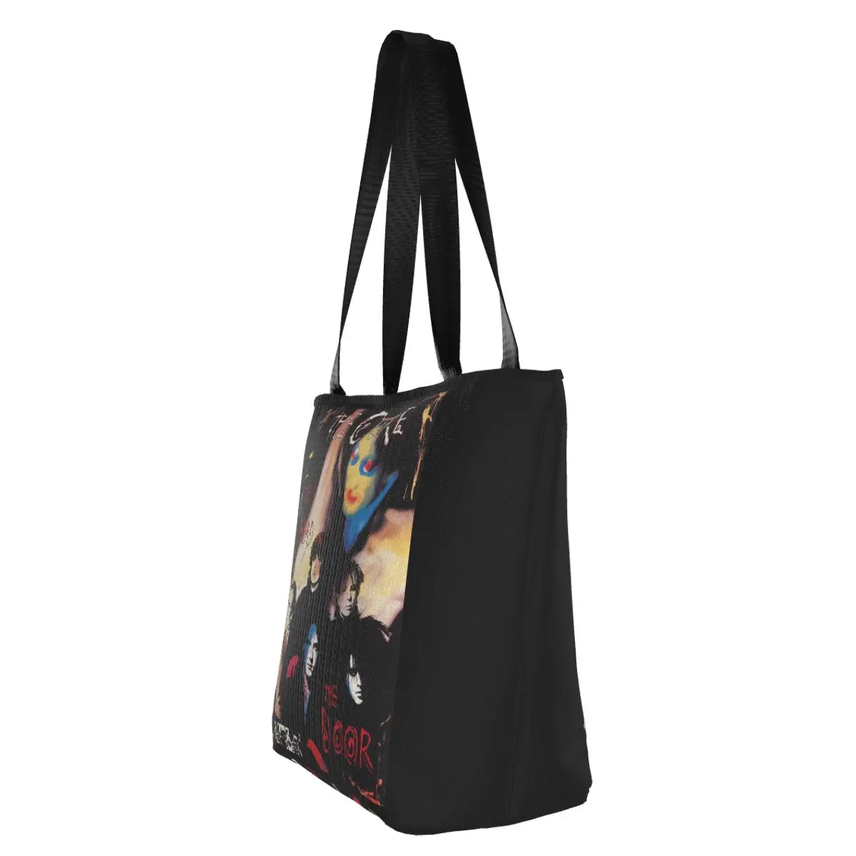 The Head On The Door Of The Cure Shopping Bag the cure music band boy england original punk Female Bulk Handbags  Outdoor Bags image 3