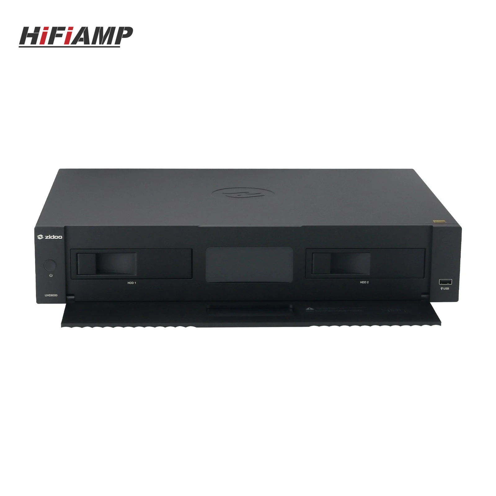 ZIDOO UHD8000 High Performance Hi-end DAC Audio Decoder 8K All-in-one Media Player HiFi Streaming Support APP Control view 2