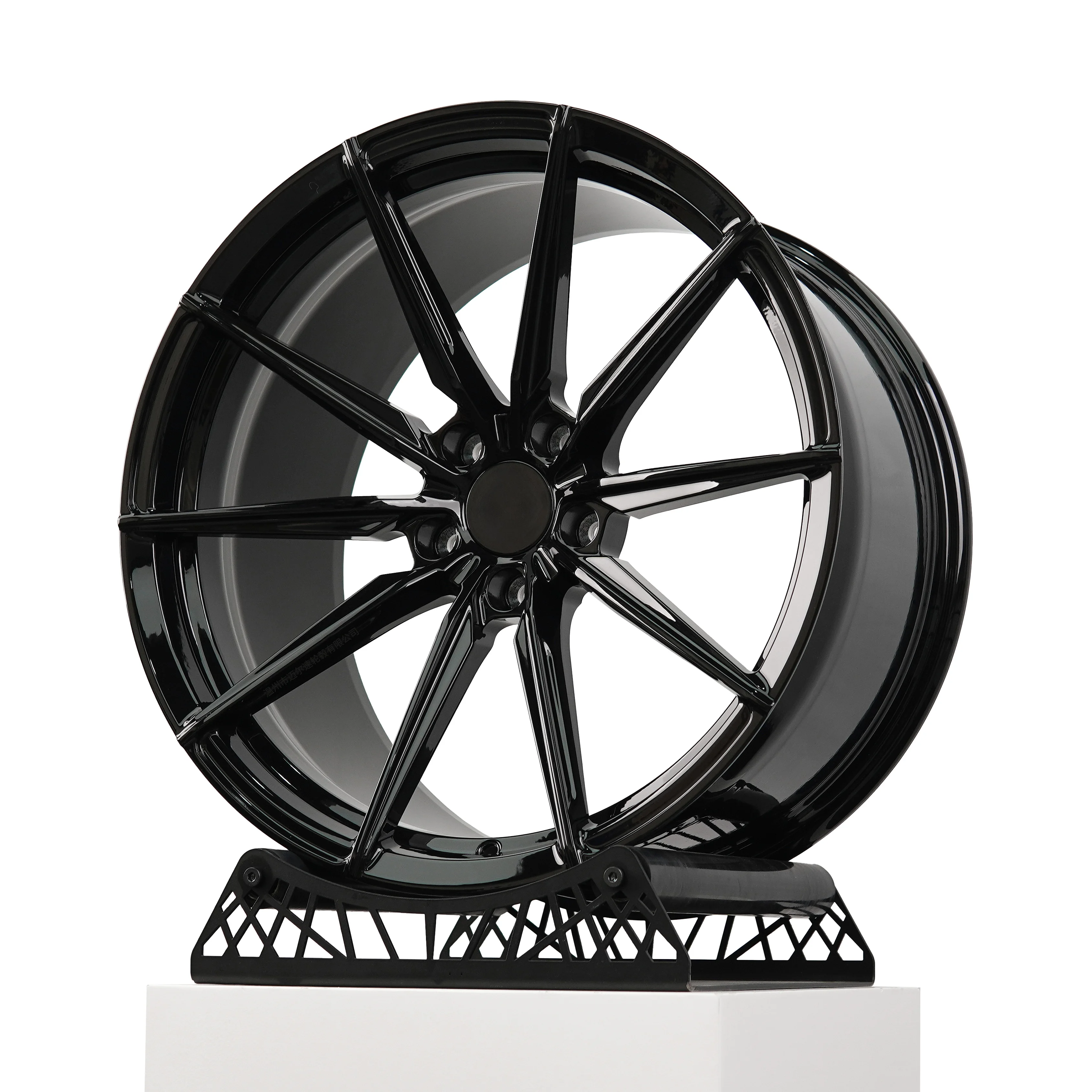1 Pieza de Llanta Cóncava de Aleación CF.3-FF R para Autos Audi RS, BMW M3, M4, M5, Mercedes-Benz, de 19, 20, 21, 22, 24 y 26 Pulgadas, Forjada, 5X112, 5X120
