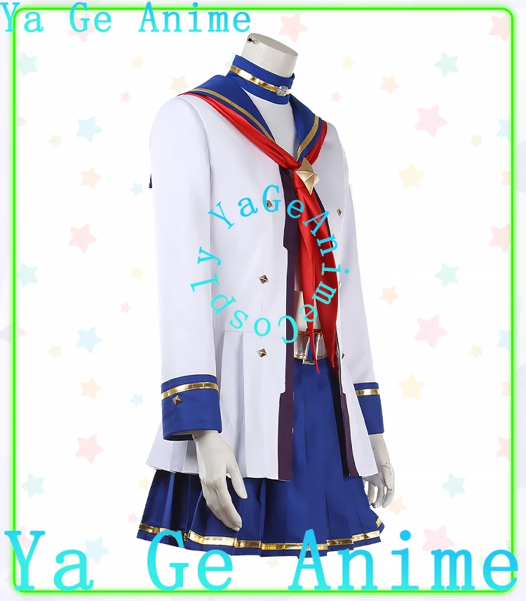 Kostum Cosplay Uma Musume Oguri Cap - Seragam Balap Resmi, Pakaian Gadis Balap Pretty Derby, Topi Chestnut, Wig dengan Telinga