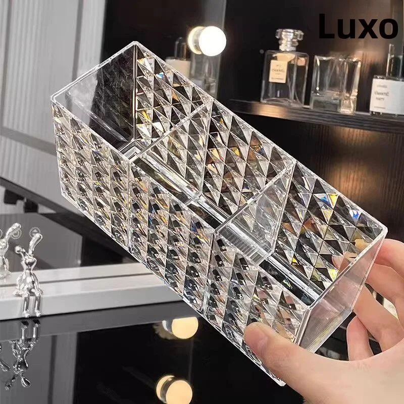 transparent-acrylic-cosmetic-brush-and-eyebrow-pencil-storage-box-three-grids-pen-holder-makeup-brush-organizer-case