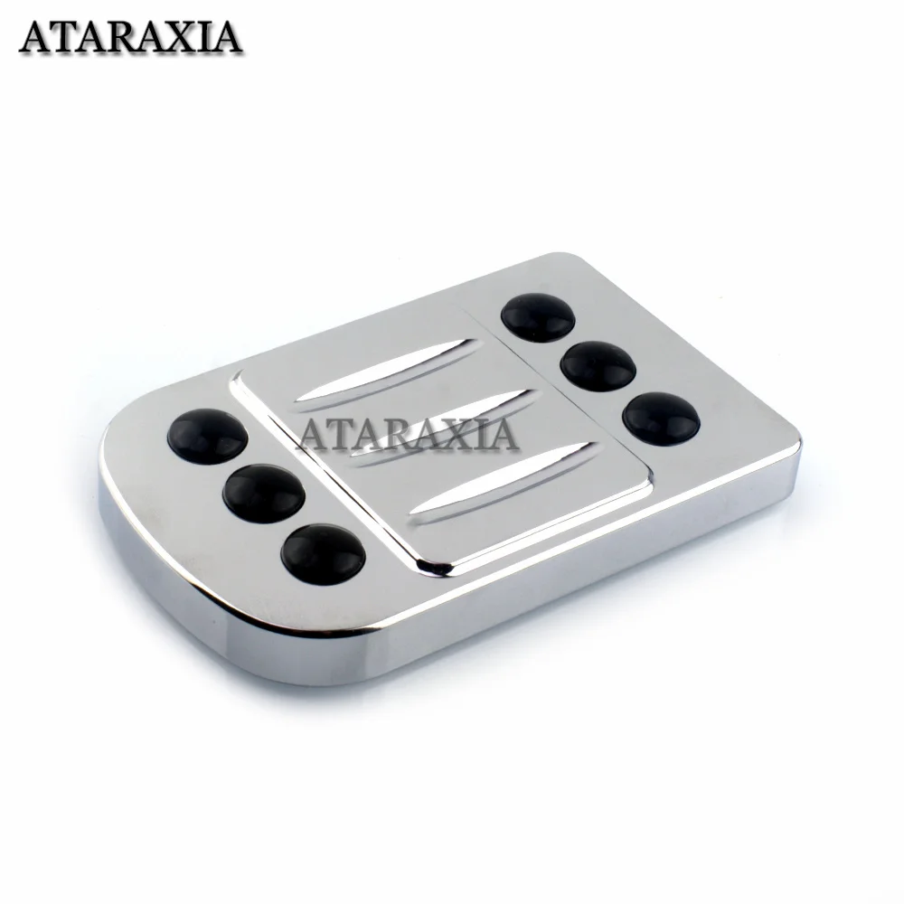 Motorcycle Large Foot Pegs Footrest Brake Pedal Pad Cover For Harley Touring Electra Street Glide Trike Dyna Fat Boy Softail CVO