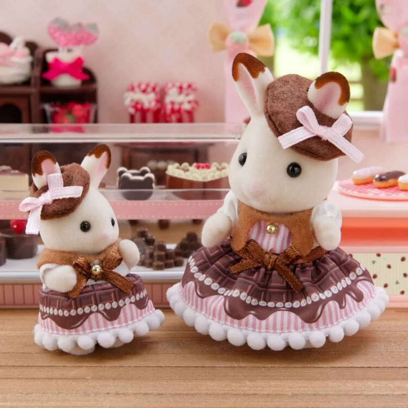 Limited Edition Forest Rabbit Cute Embroidery Set Family Valentine's Day Set Doll Toy Desktop Adorn Ornaments Kids Birthday Gift