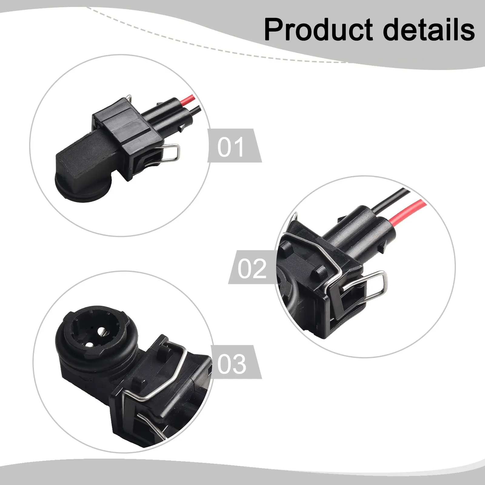 OEM Number Car Light Bulb Socket 1H0949111 Socket ABS Material Anti-corrosion Easy To Use High-quality Materials